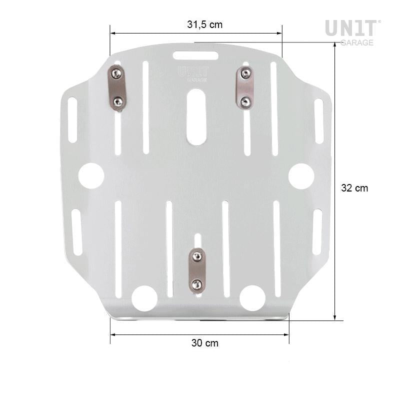 BMW R 120 G/S R [2004-2012] - Alu-Taschenhalter mit verstellbarer Khali-Hypalon-Front