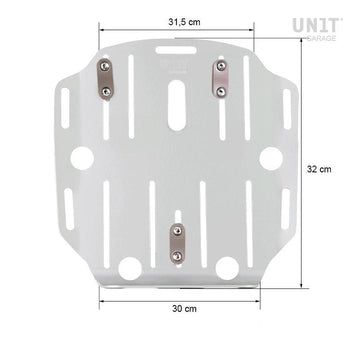 BMW R 1200 GS ADV [2004-2012] - Alu-Taschenhalter mit verstellbarer Khali-Hypalon-Front