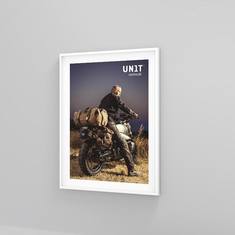 BMW R nineT 1200 Urban G/S (hoher Auspuff) [2017-2023] - Plakat A.