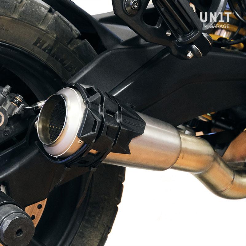 BMW R nineT 1200 Roadster [2014-2023] - Schwarzer Schalldämpferschutz