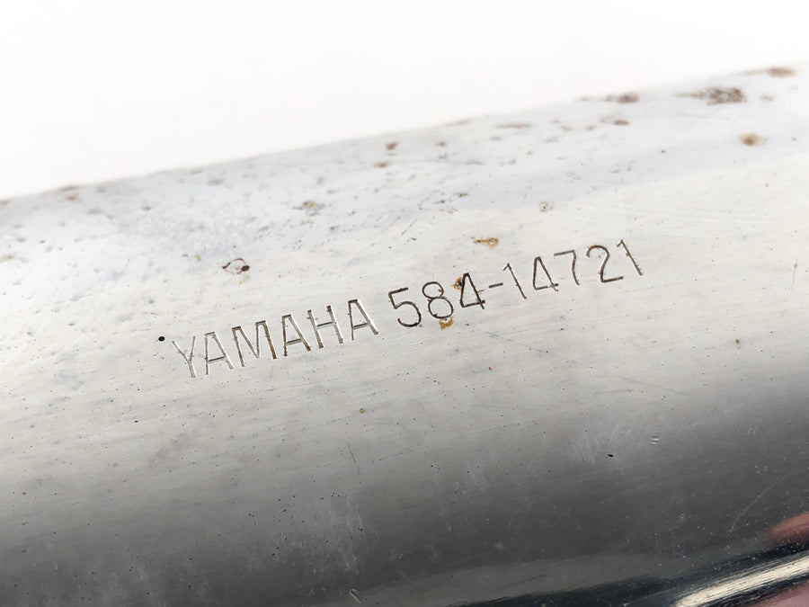 Yamaha XS 650 Type 447 [1975] - eksoslyddemper venstre og høyre