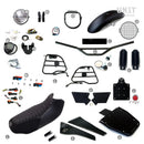 BMW R 1150 R [2000-2006] - BASIC Kit mit Rohr-Tankseitenverkleidungen