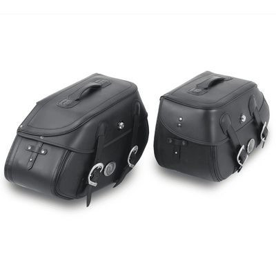 Motorsykkelveske [Hepco & Becker] - salvesker Buffalo black - holder til veske med rør