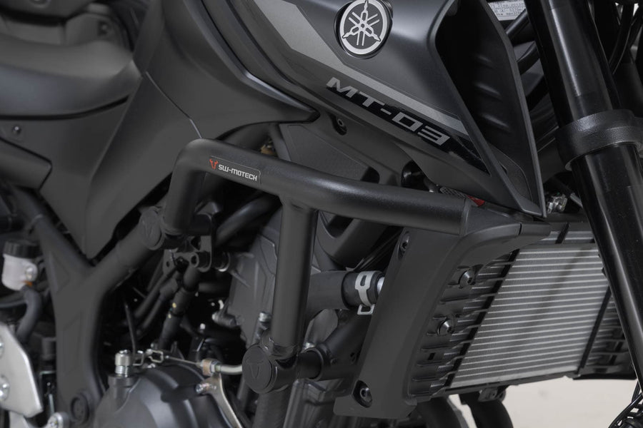 Yamaha MT 03 [2016-2026] - håndtak svart, stålrør 22/27 mm – bilde 3