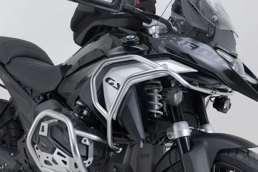 BMW R 1300 GS [2023-2026] - Øvre håndtak laget av rustfritt stål, sølv – bilde 5