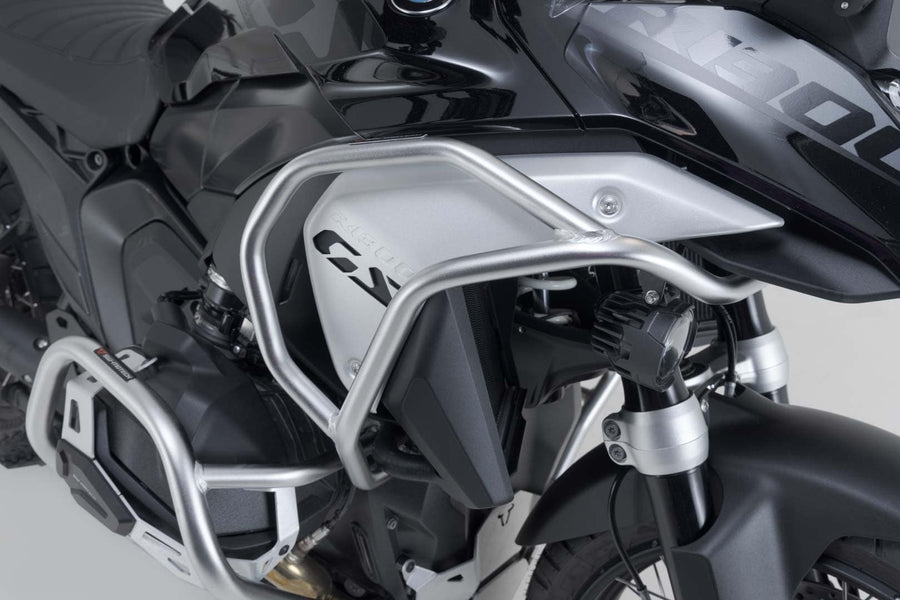 BMW R 1300 GS [2023-2026] - Øvre håndtak laget av rustfritt stål, sølv – bilde 6