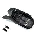 BMW R 1150 R [2000-2006] - Brauner Leder- und Canvas-Sattel für