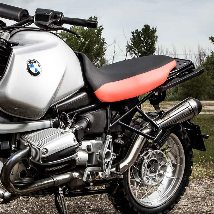 BMW R 1150 GS [1999-2004] - Lang sal – svart/oransje eller svart/blå
