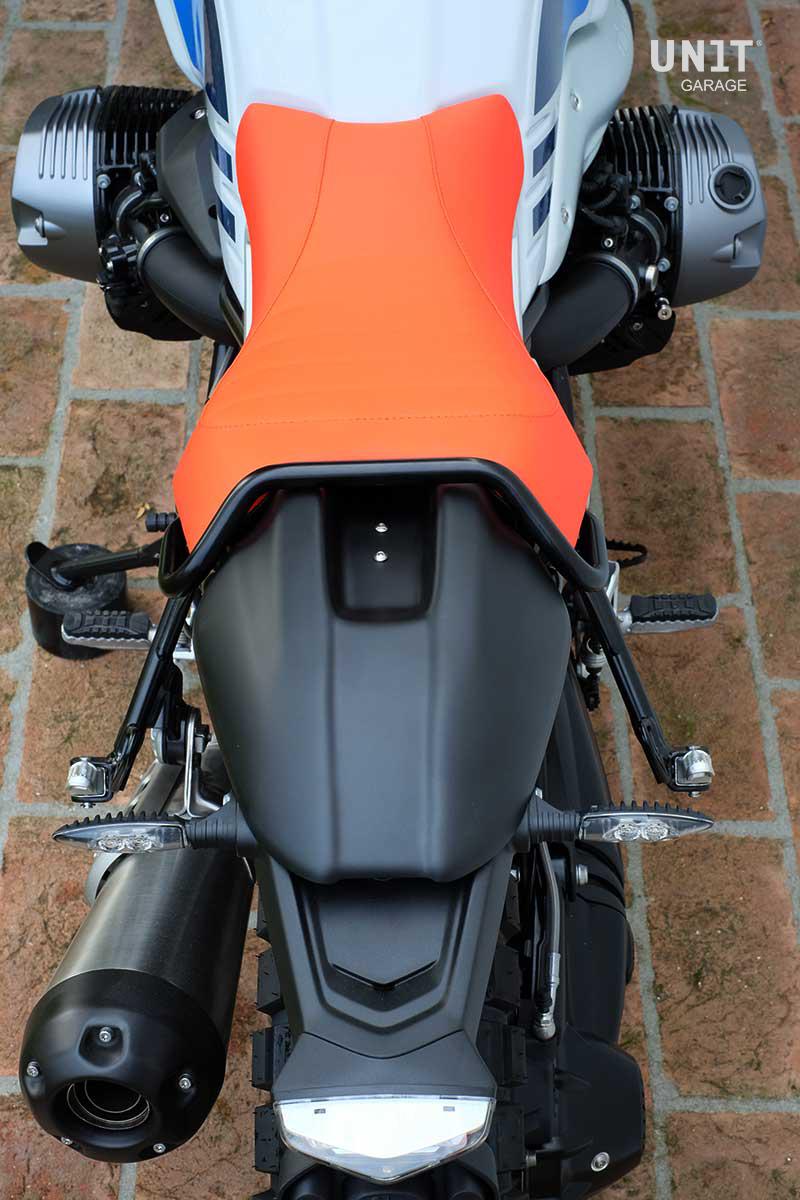 BMW R nineT 1200 Urban G/S (lav eksos) [2017-2023] - oransje enkeltsete på himmelen