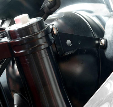 BMW R nineT 1200 Urban G/S (hoher Auspuff) [2017-2023] - Montagehalterungen für Fenouil Windschutzscheibe mit Gabel cod.2904