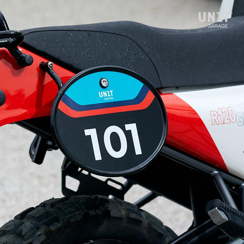 BMW F 900 GS Adventure [2024-] - Startnummerntafel mit Schnellverschluss und Schloss