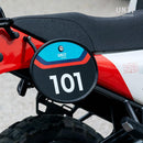 BMW R nineT 1200 Racer [2017-2020] - Startnummerntafel mit Schnellverschluss und Schloss