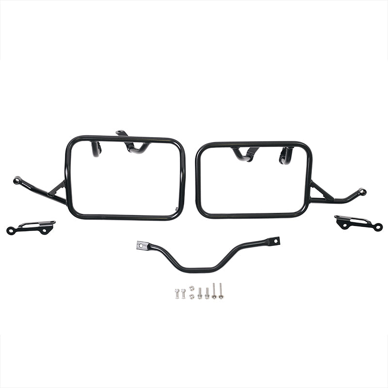 BMW R 12 G/S [2025-2026] - Atlas Aluminium-Seitenkoffer-Set 48L+41L + Atlas BMW R12 G/S Aluminium-Satteltaschenrahmen