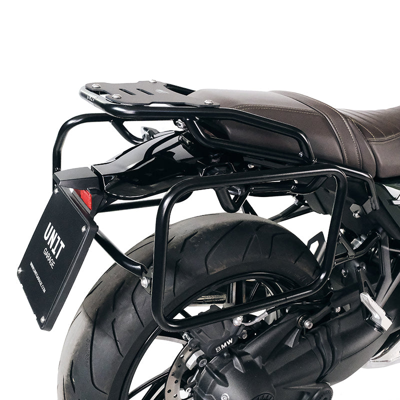 BMW R 12 nineT [2024-2026] - Atlas Aluminium-Seitenkoffer-Set 48L + 41L + Atlas Aluminium-Satteltaschenrahmen