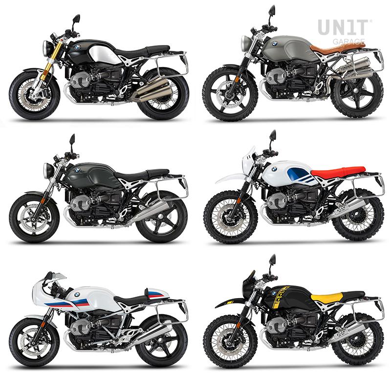 BMW R nineT 1200 Racer [2017-2020] - Atlas Aluminium Taschenrahmen