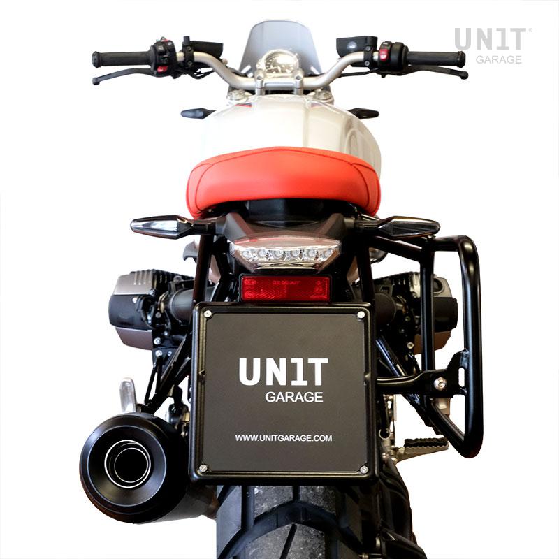 BMW R nineT 1200 Racer [2017-2020] - rechter Rahmen für Atlas Aluminiumtasche
