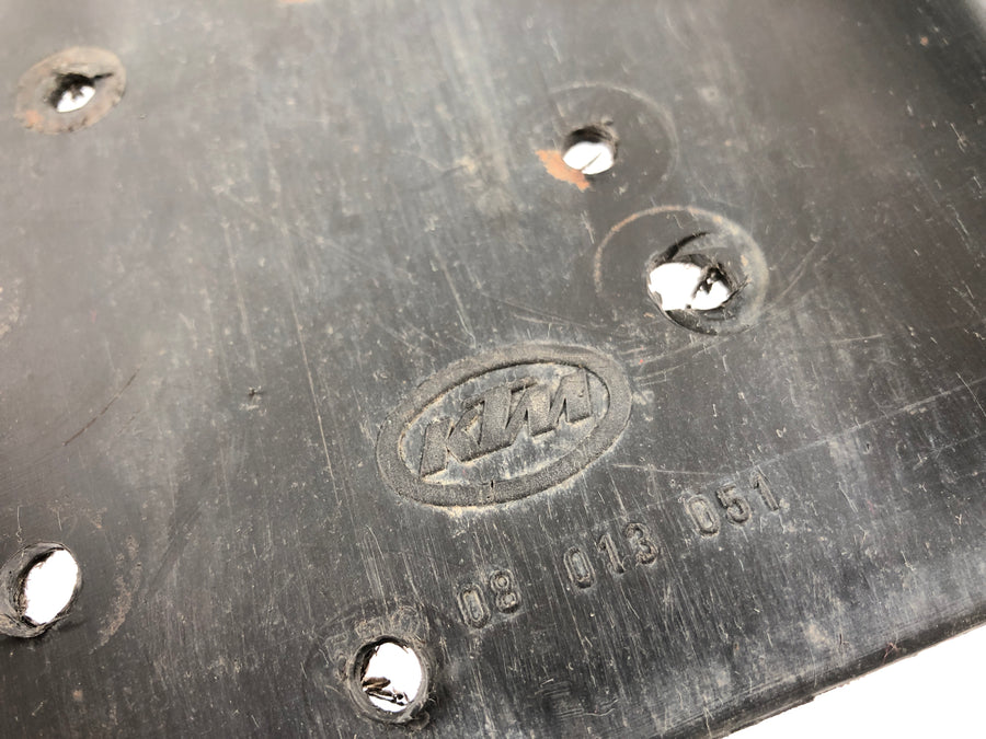KTM LC4 ER 600 [1994] - Lisensplate Holder Spritz Protection