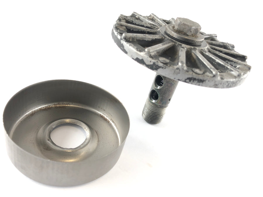 Kawasaki Zephyr 750 ZR750C [1991] - Oil Control Cover Oil Filter Intake