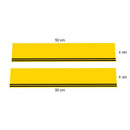 BMW R nineT 1200 Pure [2017-2023] - Ein Meter gelber 40. Aufkleber