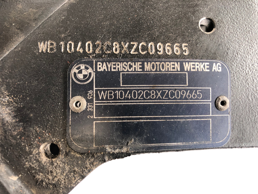 BMW R 1100 R Type 259 [1999] - Rammehode med papirer