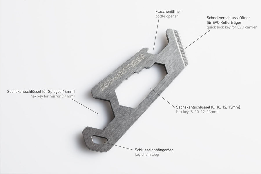 [SW-MOTECH] - Multitool Schlüsselanhänger – Bild 2