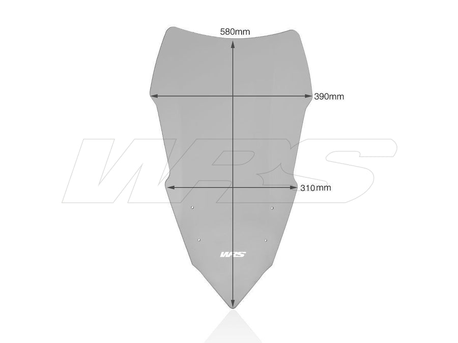 YAMAHA MT 09 TRACER [2015-2017] - Touring Windschild – Ansicht 9