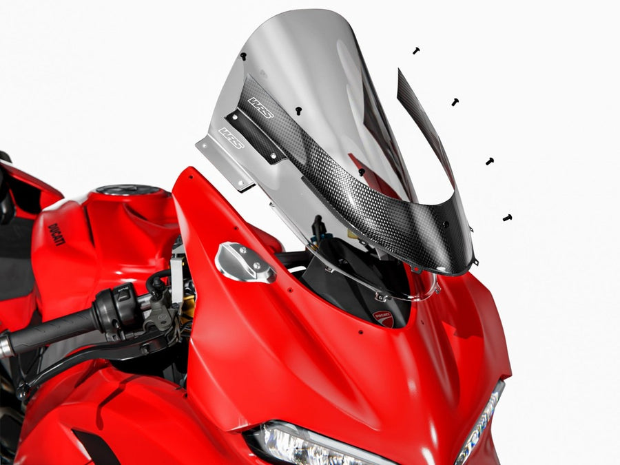 Ducati Panigale V2 S [2025-2026] - CarbonSkin frontrutedeksel - visning 5
