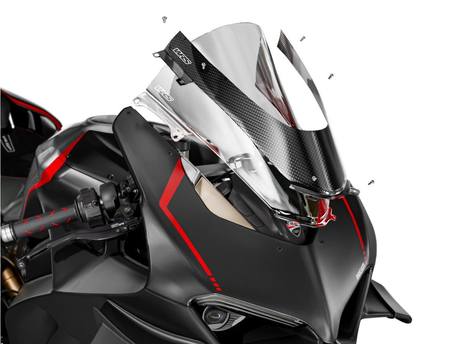 Ducati Panigale V4 [2020-2024] - CarbonSkin frontrutedeksel - visning 6