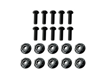 [WRS] - Windschild-Schraubensatz M3x10 mm mit Muttern – Ansicht 1