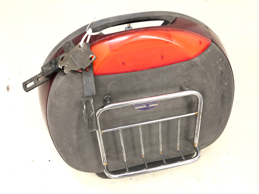Honda GL 500 Silversching PC02 - Koffert Set Kofferkassen Toppveske med brakett