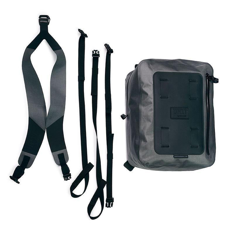BMW R 850 GS / R 1100 GS / R 1150 GS Adventure [1994-2004] - Khali 17L Tankrucksack und Mehrzweckrucksack aus TPU